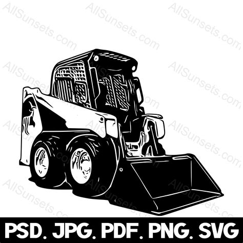 skid steer png|skid steer svg free.